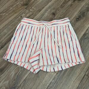 Lou & Grey Shorts Womens Small Flat Front Mid Rise Chino Shorts Beach Resort